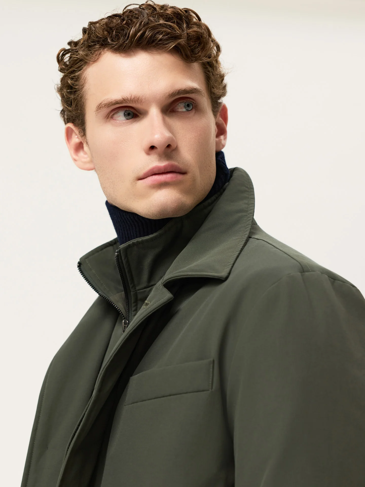 Cotton-Nylon Hooded Jacket - Image 12