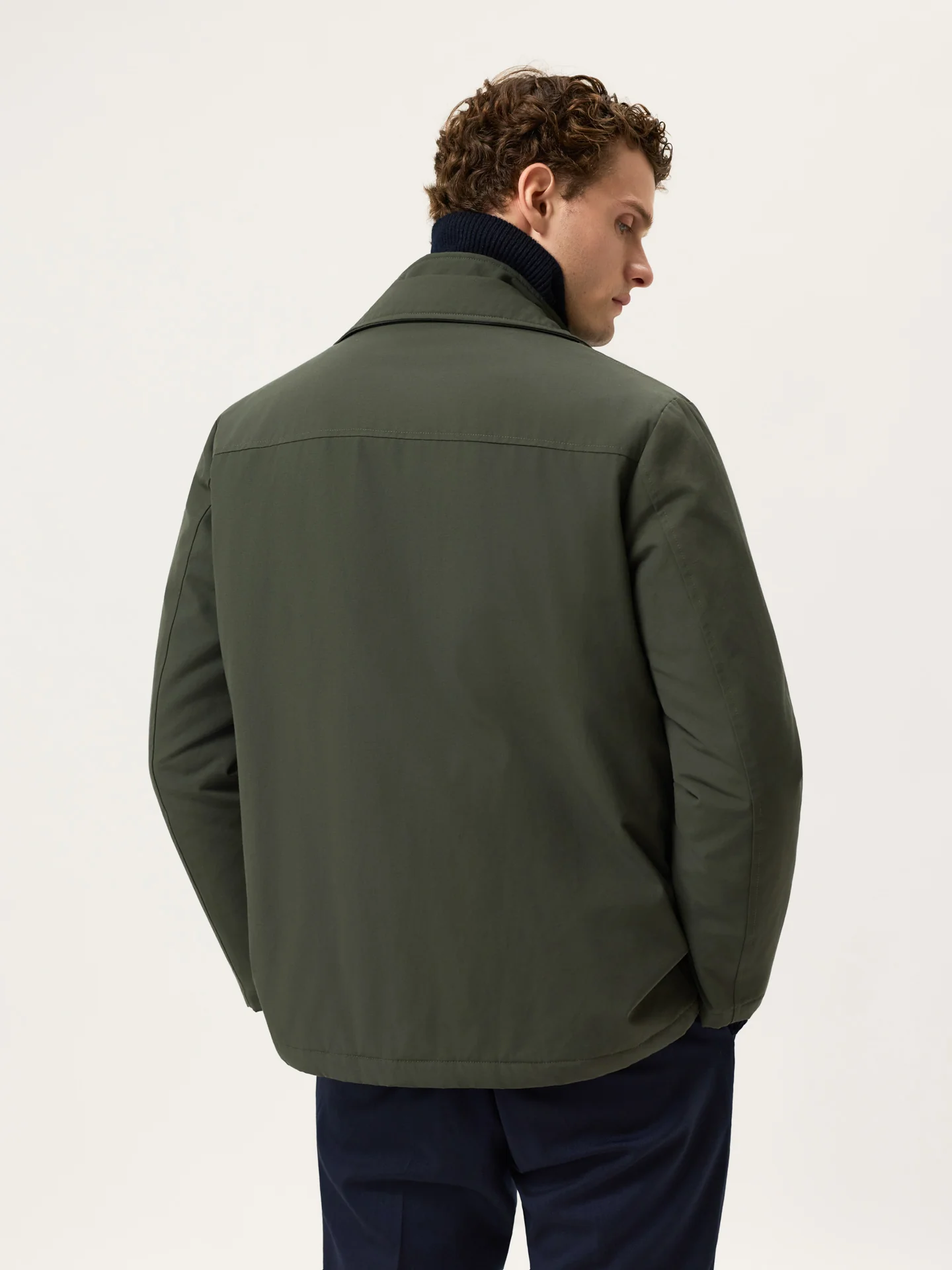 Cotton-Nylon Hooded Jacket - Image 13