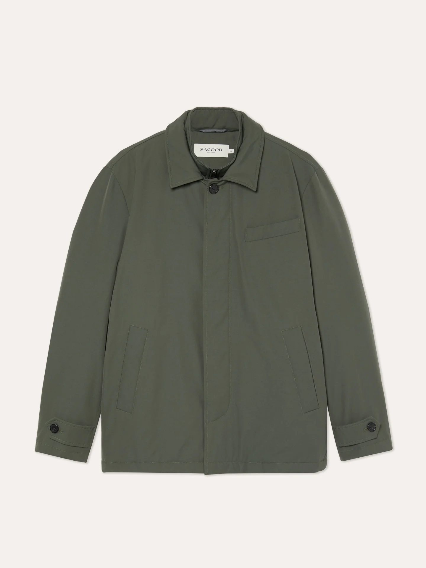 Cotton-Nylon Hooded Jacket - Image 14