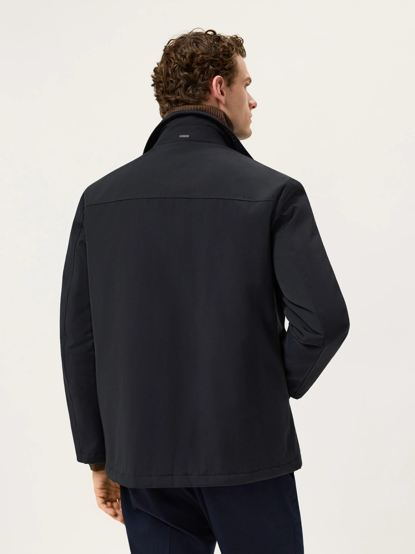 Cotton-Nylon Hooded Jacket - Image 8