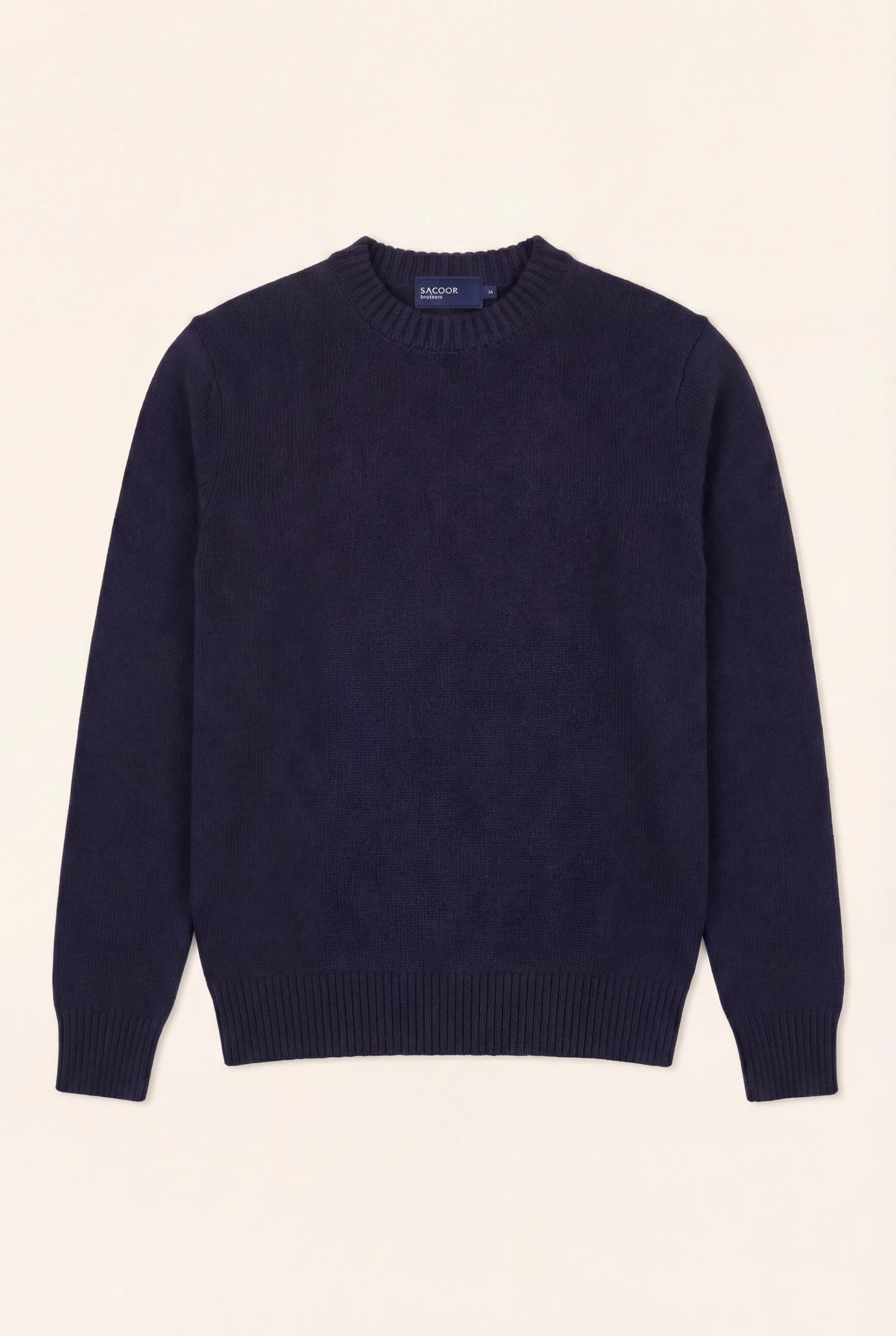 Crew Neck Sweater In Cotton Linen And Silk Blend - Image 6