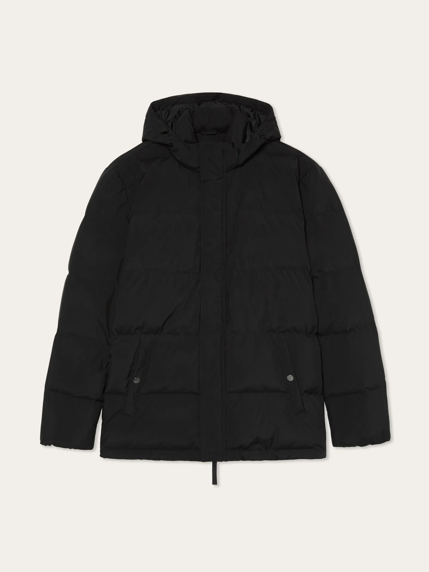 Down Puffer Jacket With Detachable Hood - Image 4