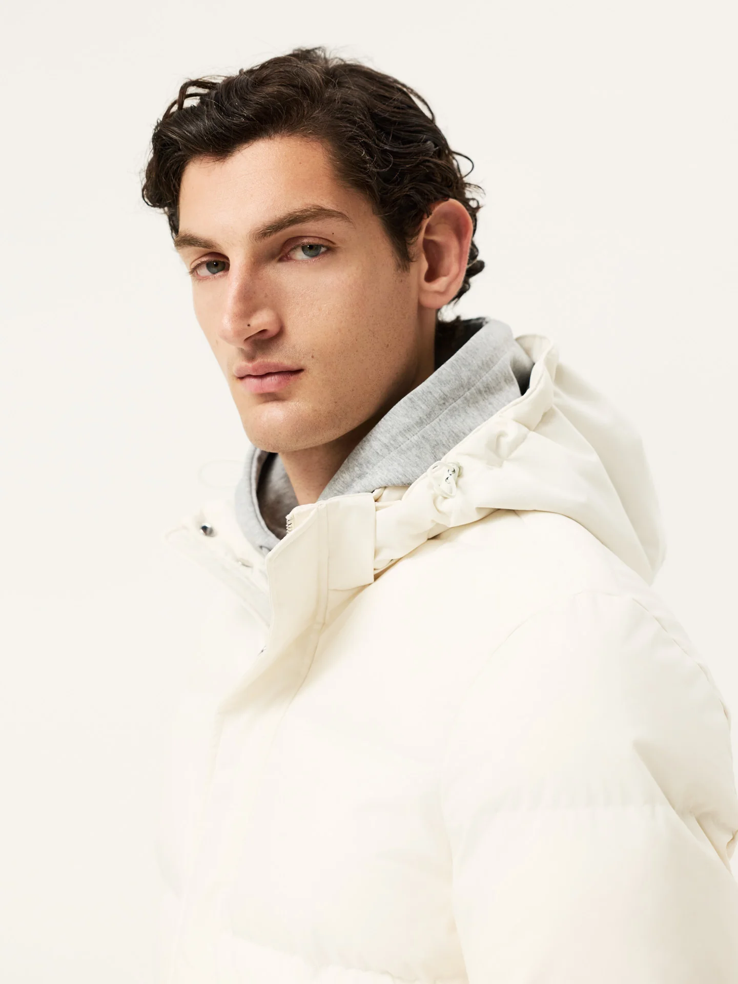 Down Puffer Jacket With Detachable Hood - Image 6
