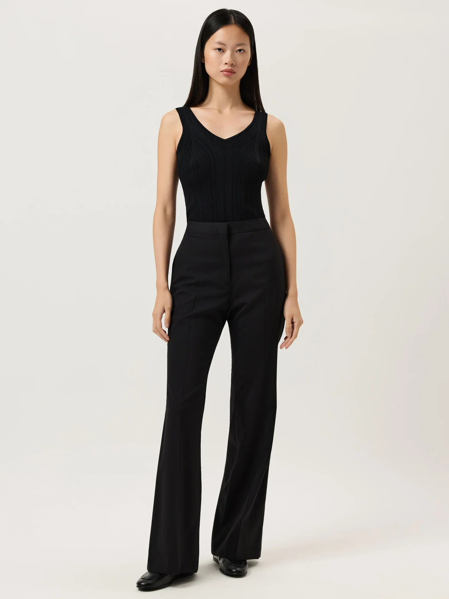 Flare Trousers In High-performance Wool - Image 3
