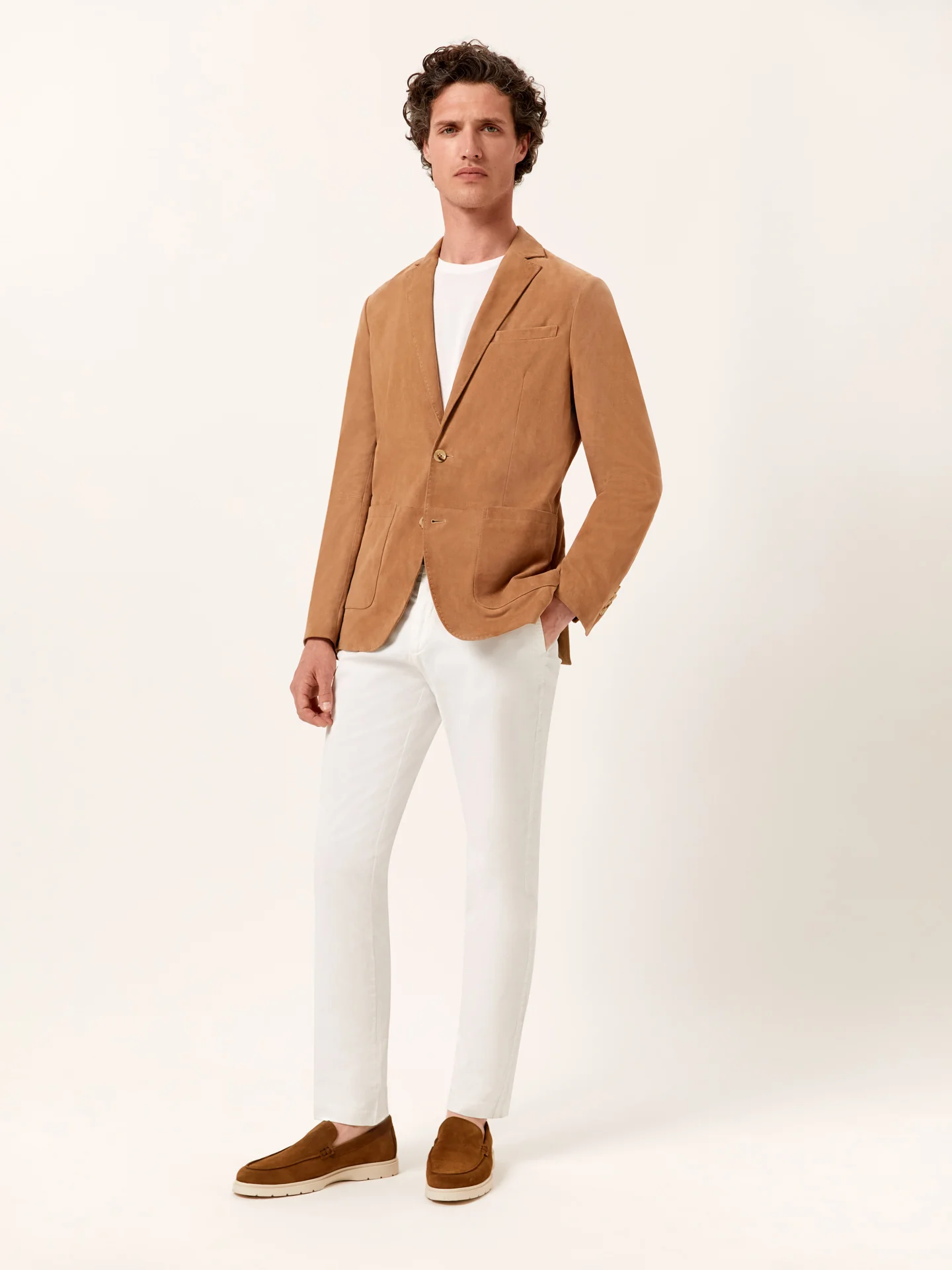 Luxe Leisure Premium Suede Blazer - Image 3