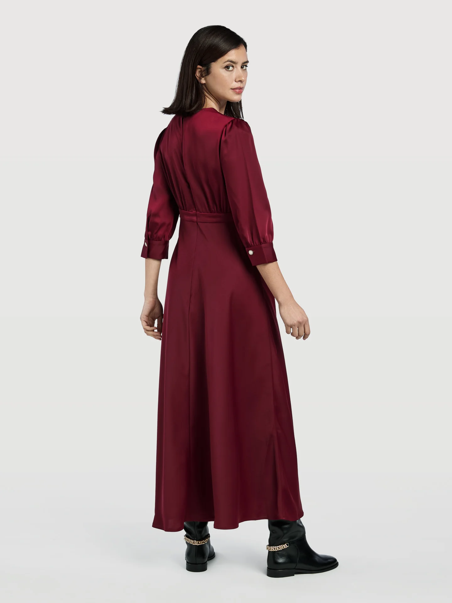 Midi Flowing Dress - Image 3