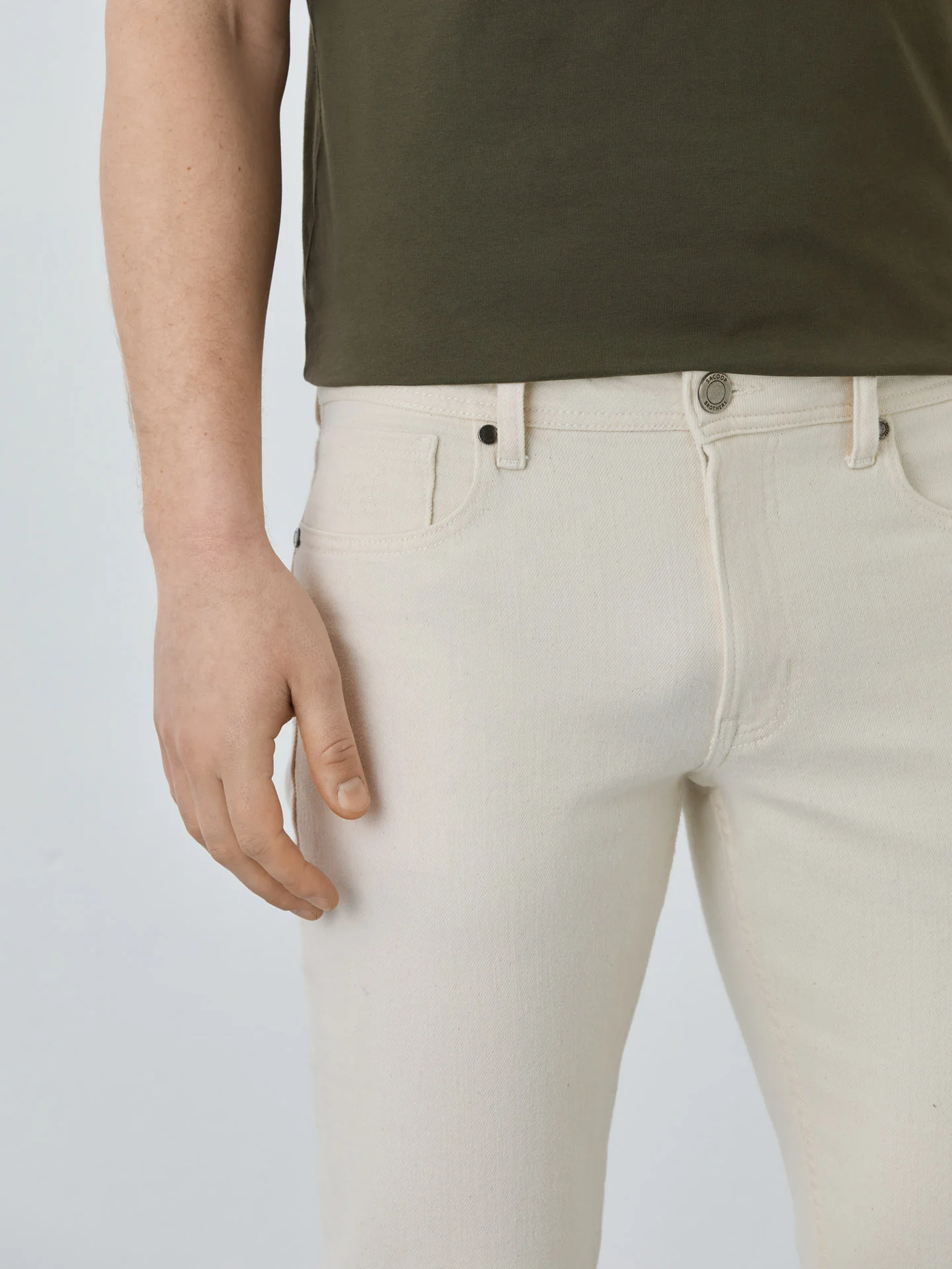 Overdyed slim fit jeans - Image 4