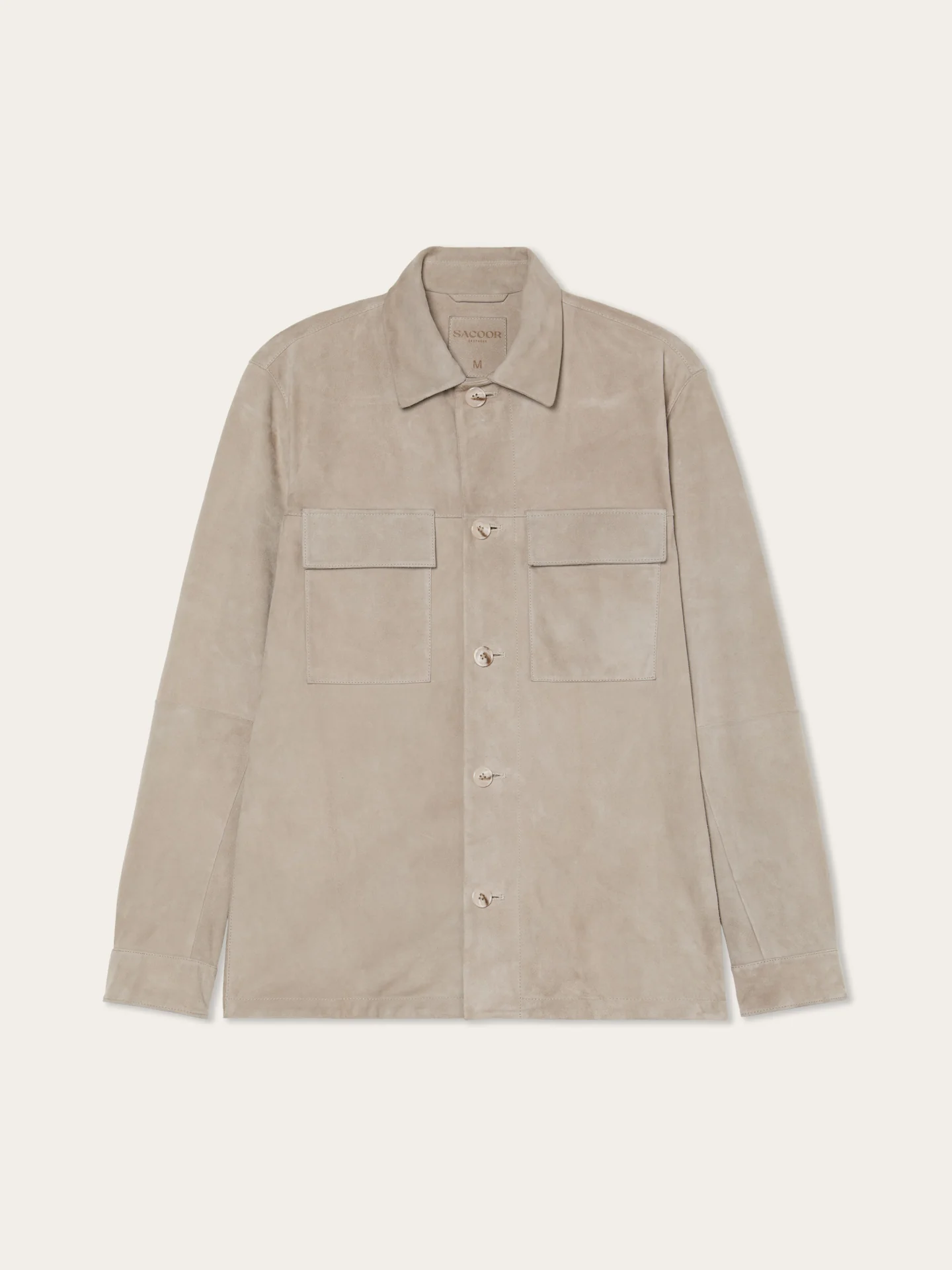 Overshirt In Premium Goat Suede - Image 4