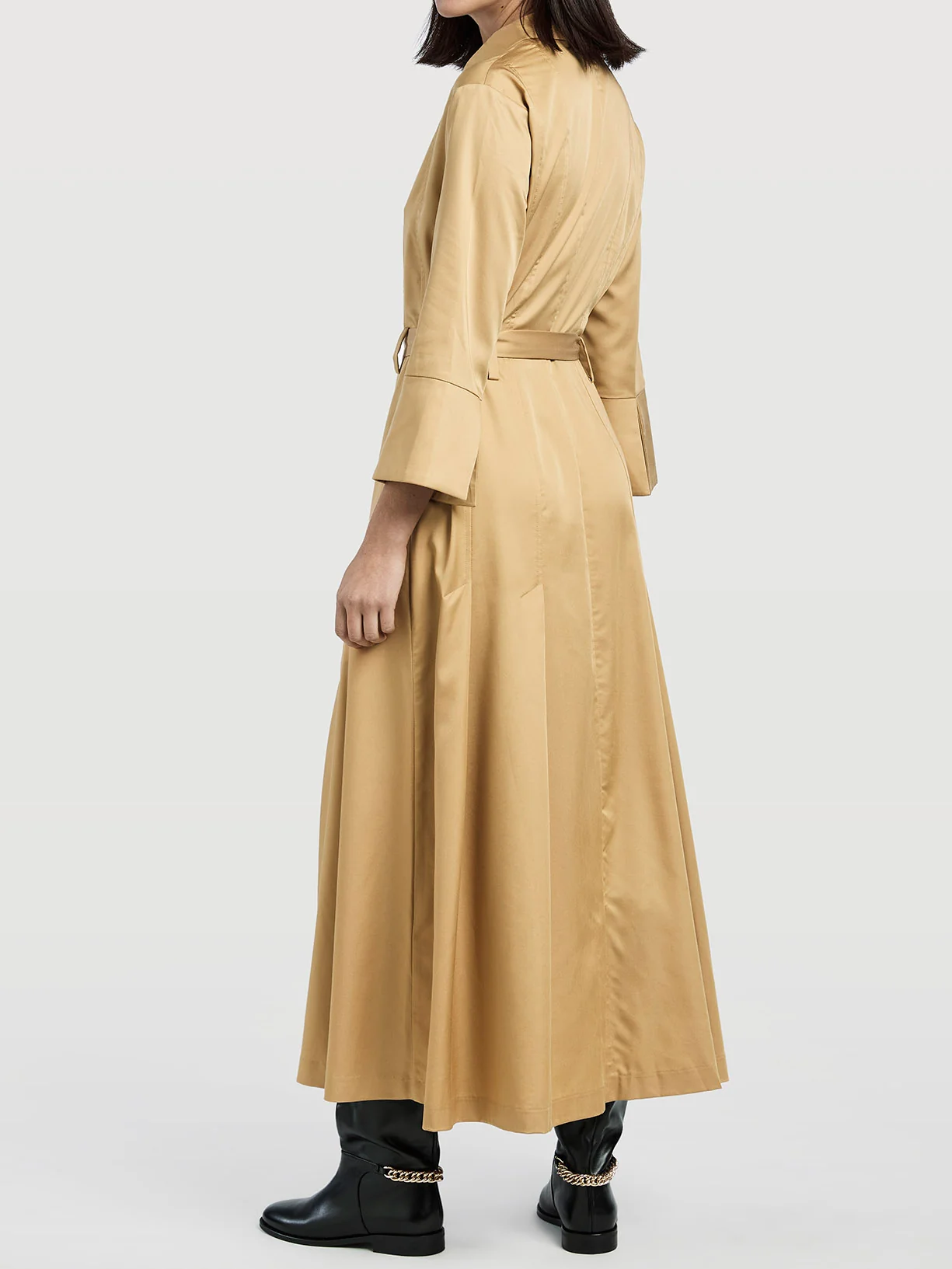 Pleated Midi Dress - Image 4