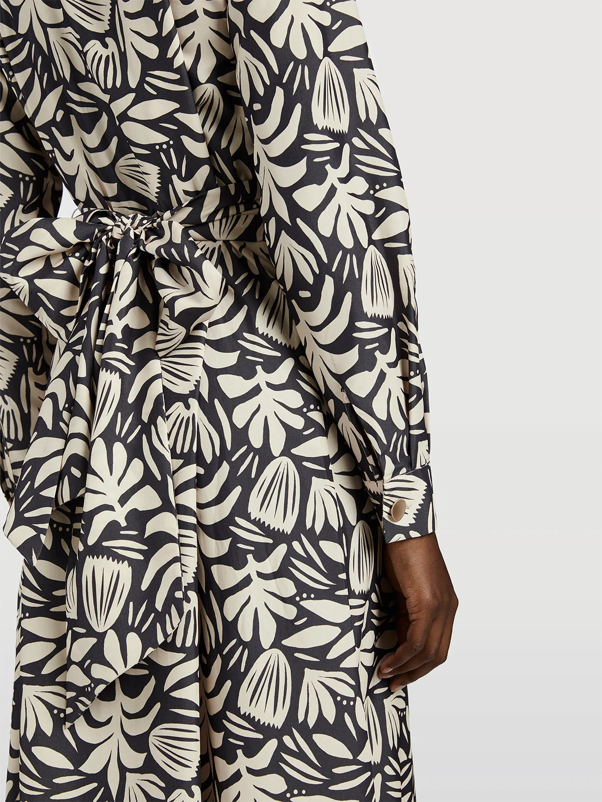 Printed Midi Dress - Image 3