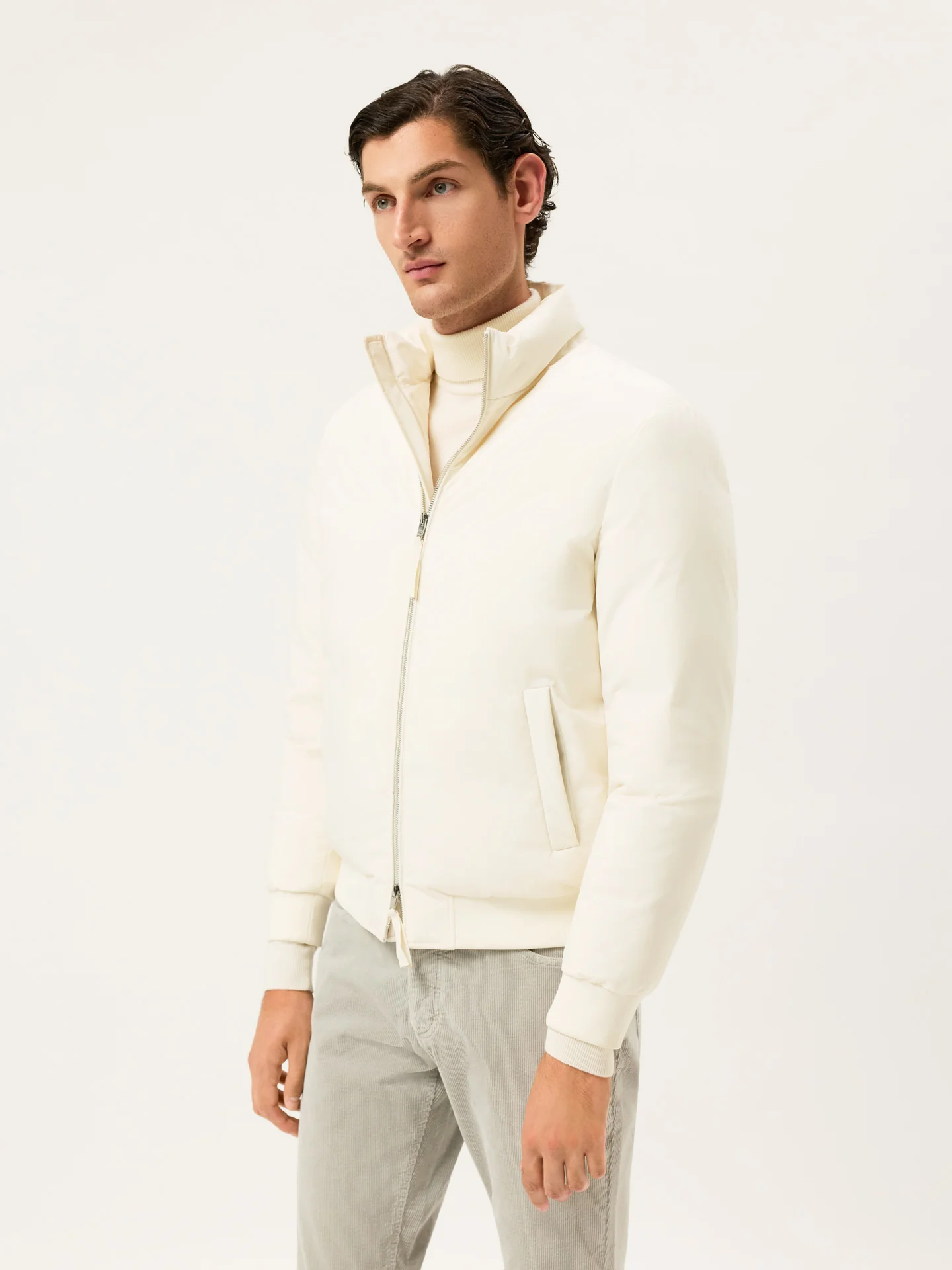 Real Down Bomber With Ribbed Finishes - Image 11