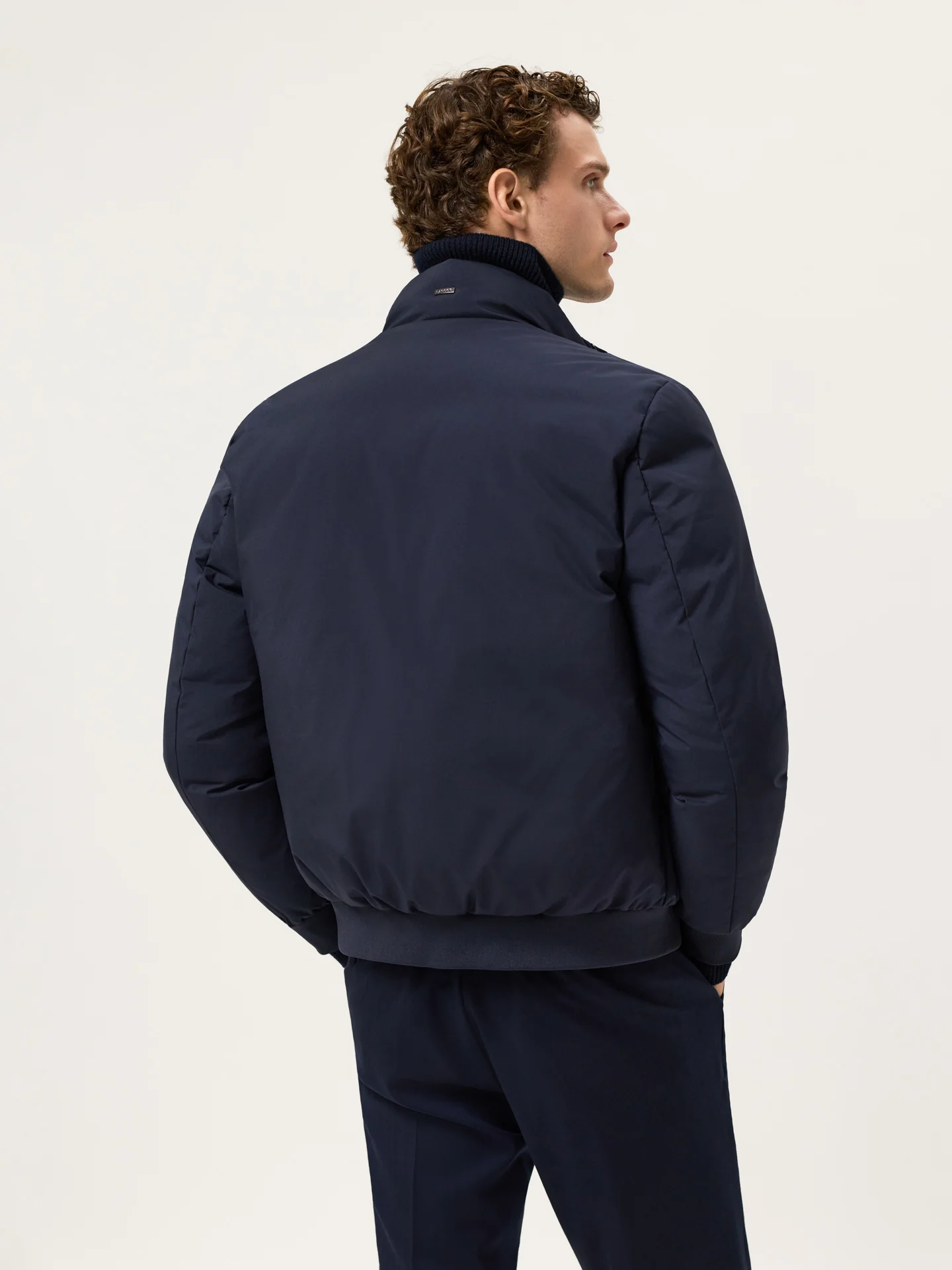 Real Down Bomber With Ribbed Finishes - Image 7