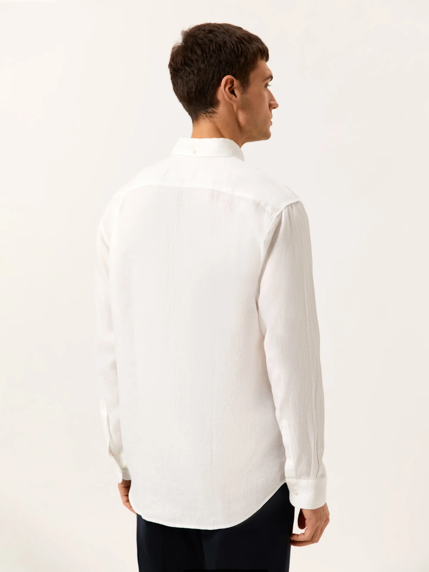 Regular Fit Shirt in 100% Linen - Image 4