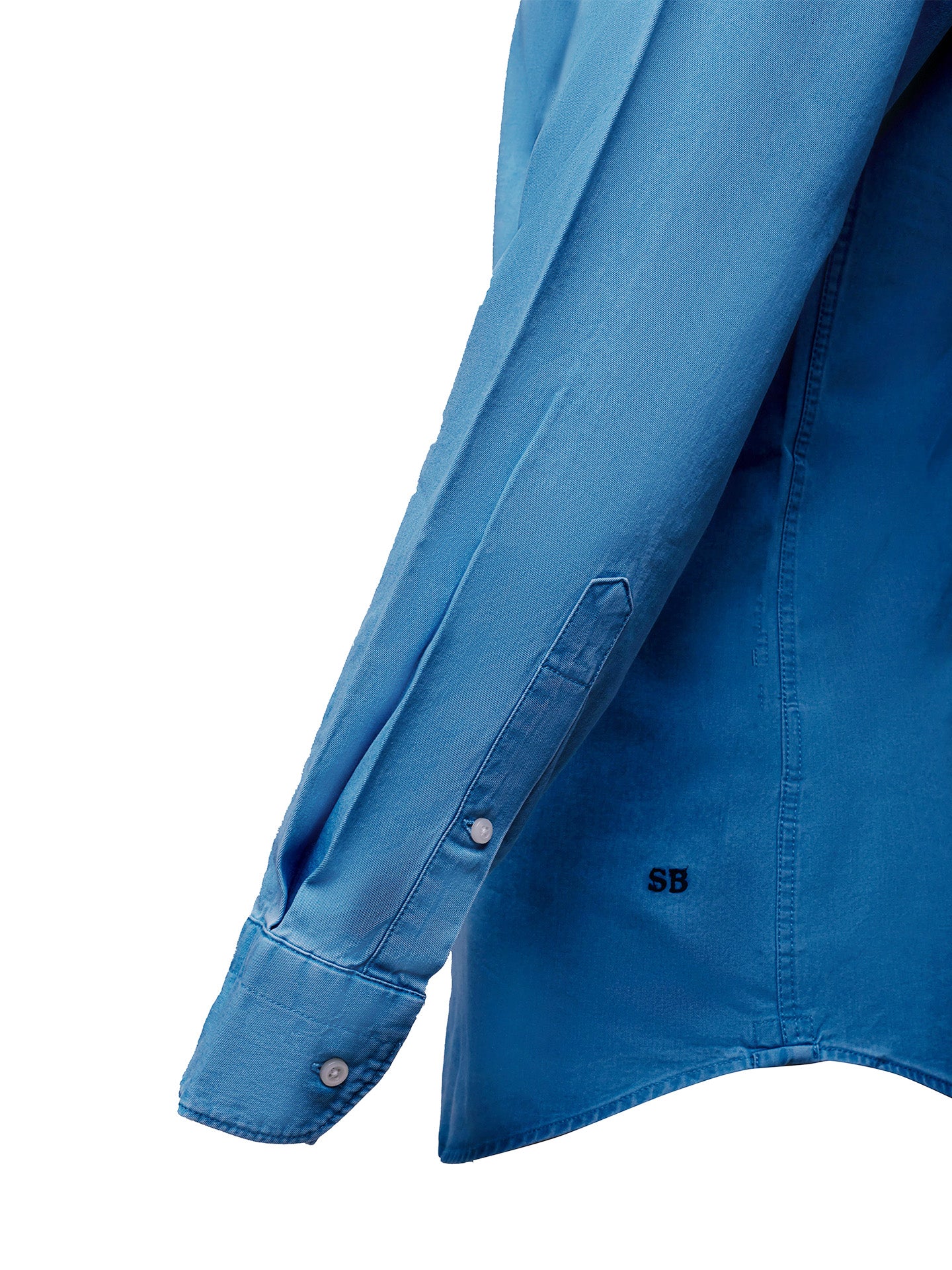 Slim Fit Casual Denim Shirt in 100% Cotton - Image 9