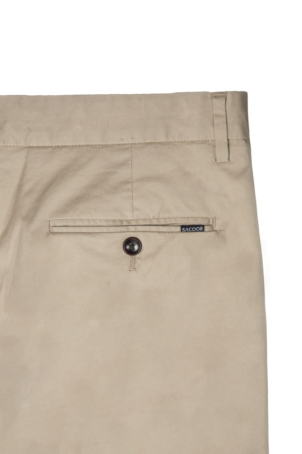 Slim Fit Casual Trousers in Comfort Cotton - Image 4