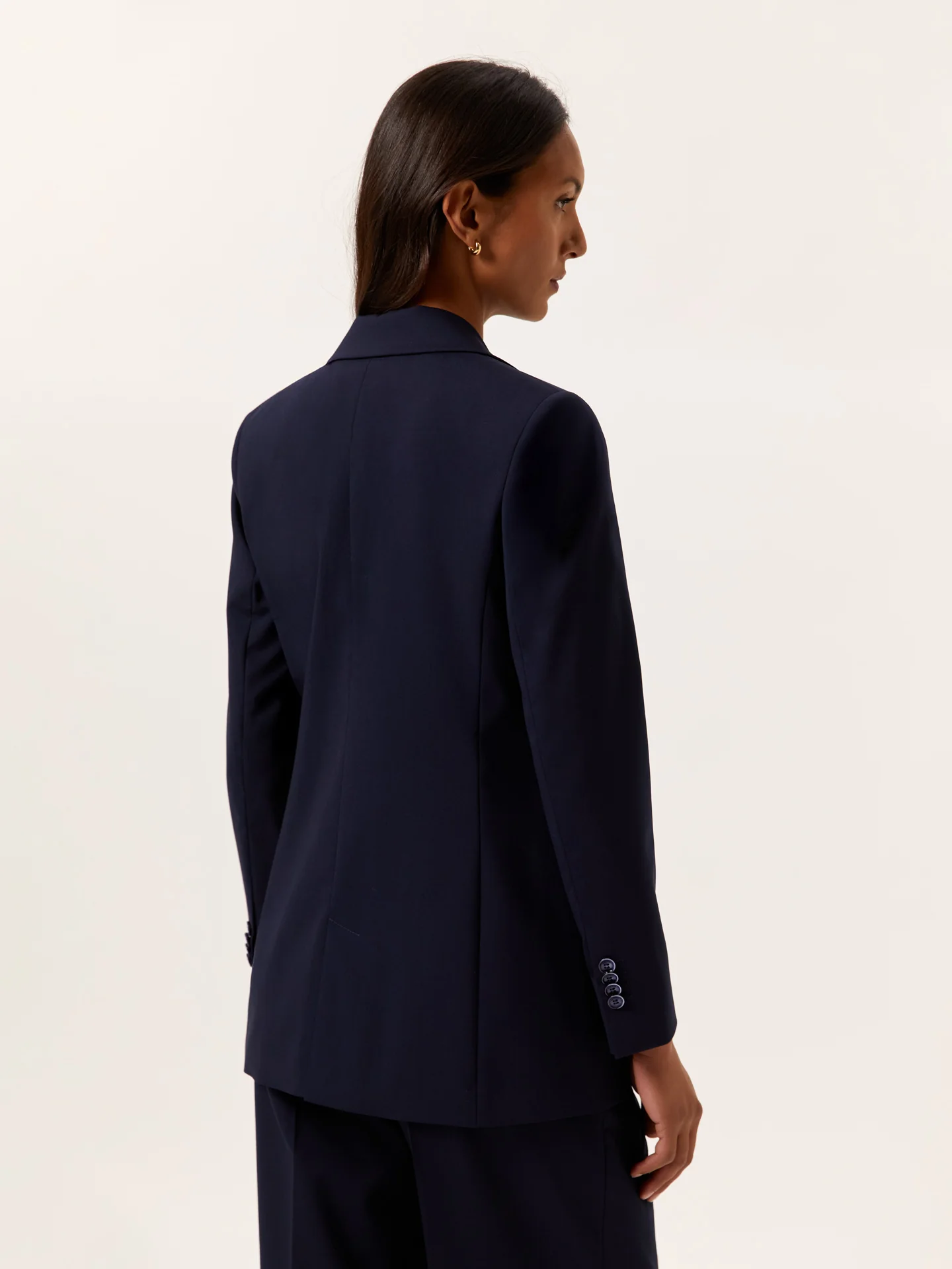 Slim Fit Suit Blazer in High-performance Wool - Image 3