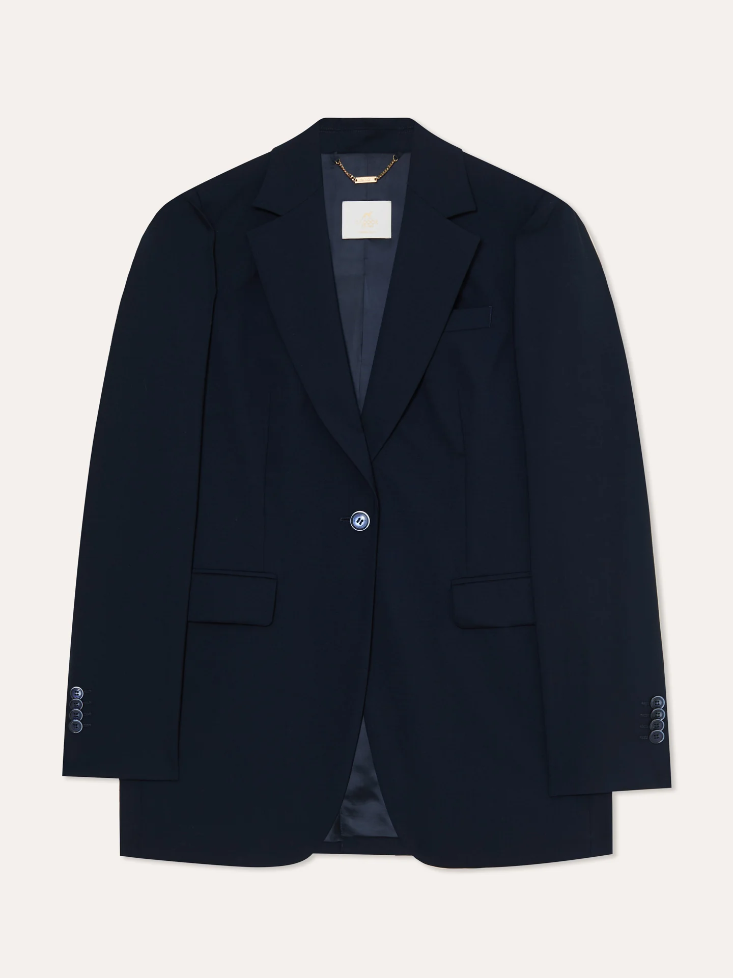 Slim Fit Suit Blazer in High-performance Wool - Image 4