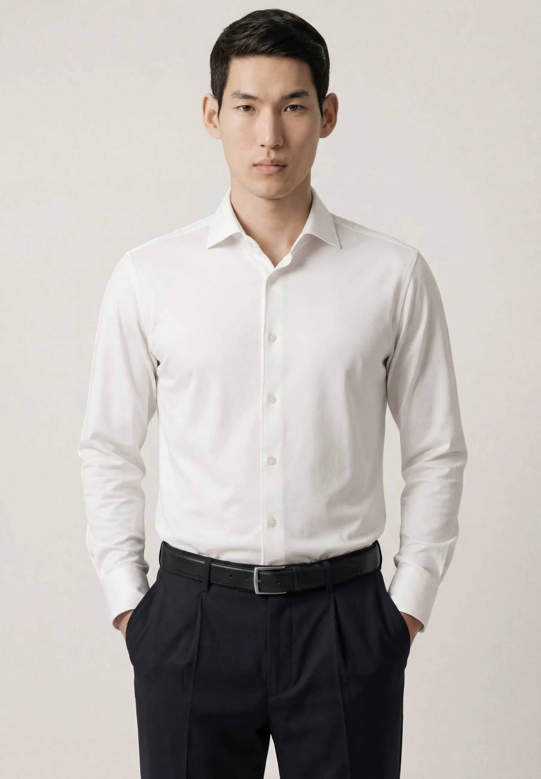 Slim Fit Travel Flex Shirt with Newport Collar - Image 7