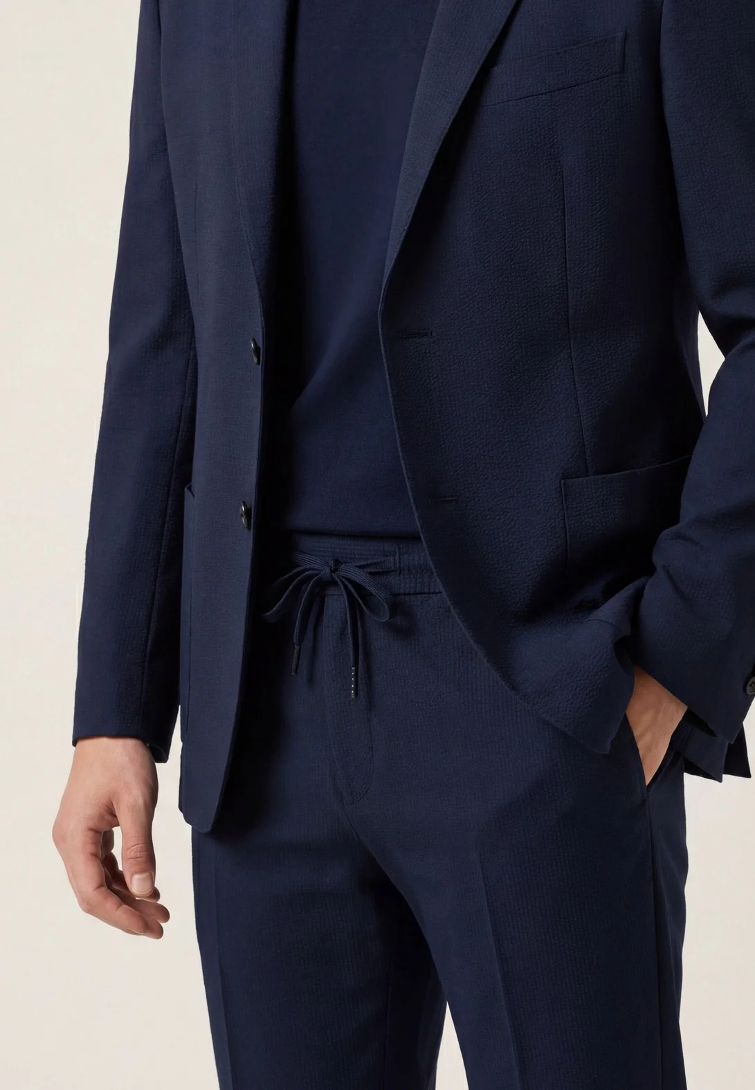 Slim fit Travel Lounge Suit - Image 3